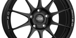 OZ Racing Matt Black Con Scritte Di Fresatura 8,5x20 5x130 ET50 CB71,6 R12 415 kg