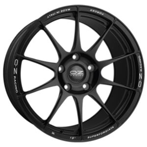 OZ Racing Matt Black Con Scritte Di Fresatura 8,5x20 5x130 ET50 CB71,6 R12 415 kg