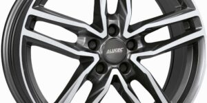 Alutec Graphite Polished 8x18 5x114.3 ET45 CB70,1 60° 735 kg
