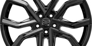 MSW Gloss Black 8,5x20 5x120 ET45 CB72,6 60° 815 kg
