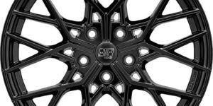 MSW Gloss Black 8,5x20 5x112 ET20 CB73,1 60° 790 kg