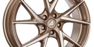 Alutec metallic-bronze frontpolished 8,5x20 5x112 ET38 CB70,1 60° 790 kg