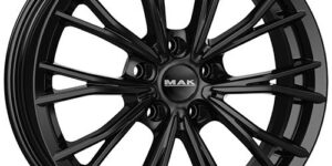 MAK Gloss Black 9x18 5x120 ET28 CB72,6 60° 815 kg