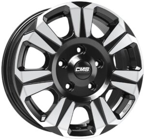 CMS Diamond Black Gloss 6,5x16 5x118 ET60 CB71,1 60° 1150 kg 656 60 81 DB