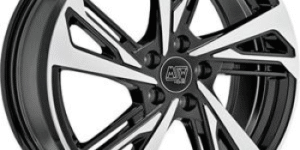 Msw MSW 60 Gloss Black Full Polished 7,5x17 5x112 ET38 CB66,6 R13 725 kg