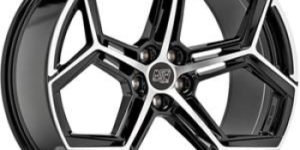 Msw MSW 53 Gloss Black Full Polished 10,5x22 5x112 ET19 CB66,6 60° 910 kg