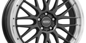 DOTZ Dotz Bilbao dark Gunmetal/polished lip 8x18 5x112 ET31 CB66,6 R13 750 kg