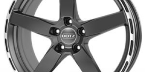 DOTZ Dotz MarinaBay dark Gunmetal/polished lip 8,5x18 5x114.3 ET45 CB71,6 60° 780 kg