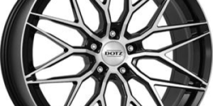 DOTZ Dotz Suzuka dark Black/polished 9x20 5x112 ET28 CB70,1 60° 740 kg